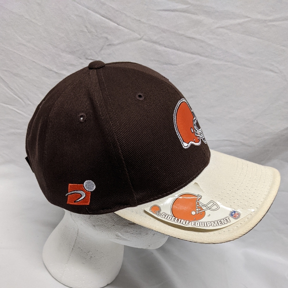 NFL Cleveland Browns Baseball Cap Orange Logo Adjustable Strap NWT